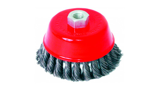 Perie sarma rotativa cu toroane, clopot 75mm image