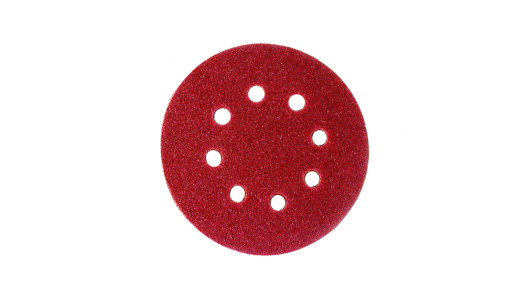 Sanding discs &oslash;125mm K 60 with 8 holes 10pcs image