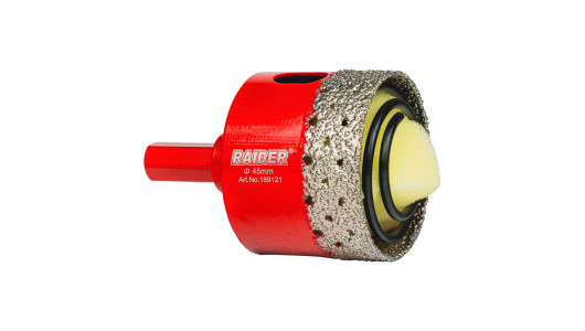 Diamond Hole Saw with spring, for drill driver &Oslash;45mm image