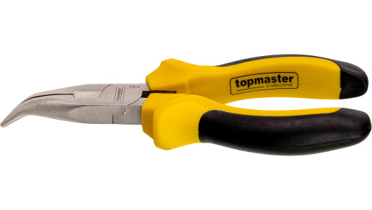 Клещи островърхи извити 160mm 45° Topmaster Professional image