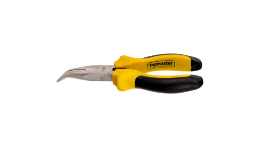 Клещи островърхи извити 160mm 45&deg; Topmaster Professional image