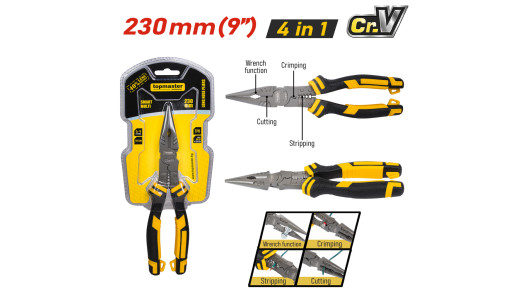 Long nose pliers SMART MULTI 230mm TMP image