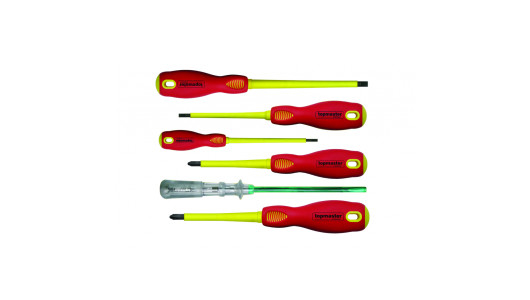 Slotted and phillips 1000V scrwdrv set 6pcs TMP image