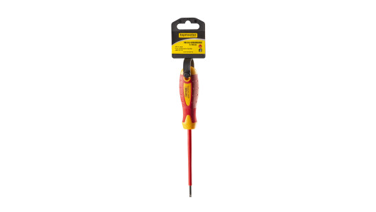 Insulated screwdriver 1000V SL3.0x100mm CR-V TMP image