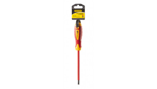 Insulated screwdriver 1000V SL5.5x125mm CR-V TMP image