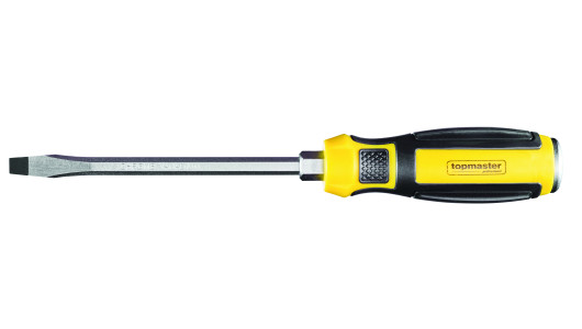 Screwdriver slotted 6x150mm CR-V TMP image