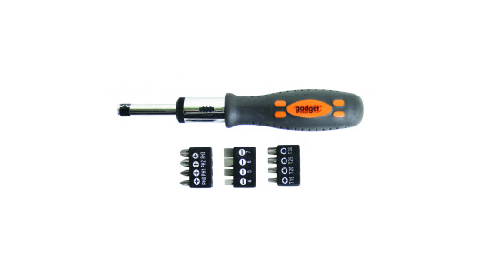 Set maner surubelnita cu clichet +biti 13 piese GD image