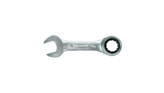 Comb. spanners with ratchet 10mm STUBBY CR-V TMP image