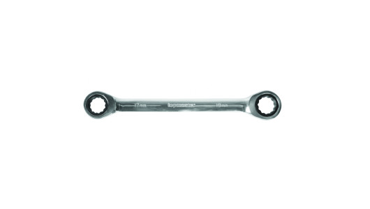Ключ с тресчотка 17x19mm DOUBLE CR-V Topmaster Professional image
