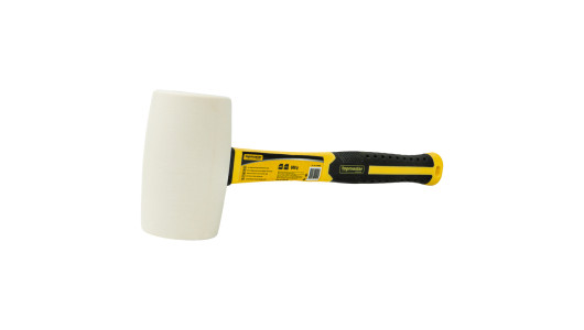 Ciocan cauciuc alb 680g cu maner de fibra TMP image