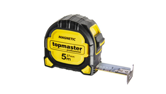 Ролетка магнитна SB трето поколение 5m x27mm Topmaster Professional image