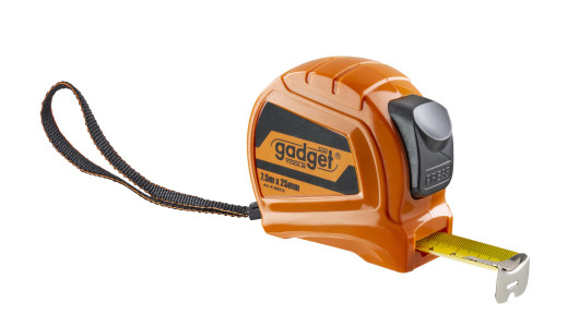 Measuring tape ABS case, autostop 25mm x 7.5m GD image