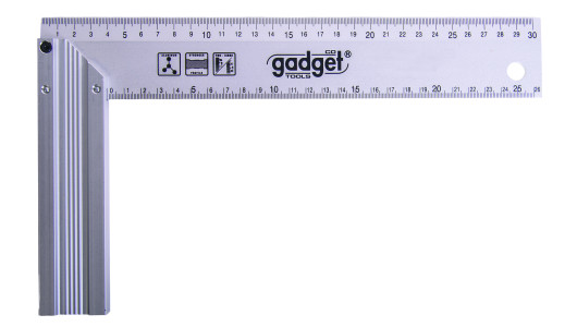 Ъгъл прав алуминиев 250mm GADGET image