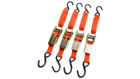 Ratchet tie down 25mm x 3m 300kg set 4pcs GD image