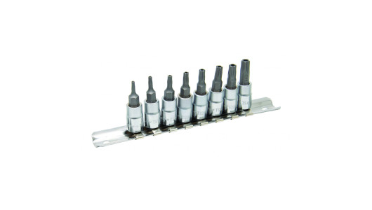 Pentagon safety hole Bit socet set 1/4, 8pcs, TS8-40 TMP image