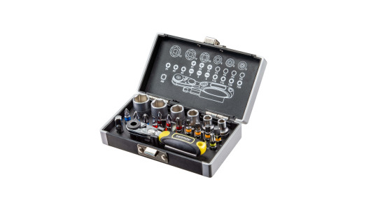 26PC 1/4 Dr. socket & bit set TMP image