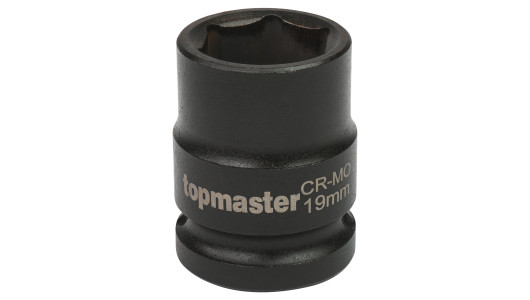 Вложка ударна 6 стенна 1/2"х19mm Topmaster Professional image