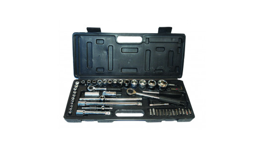 52pcs/Set socket wrench 1/4 & 1/2" 4-30mm BS image