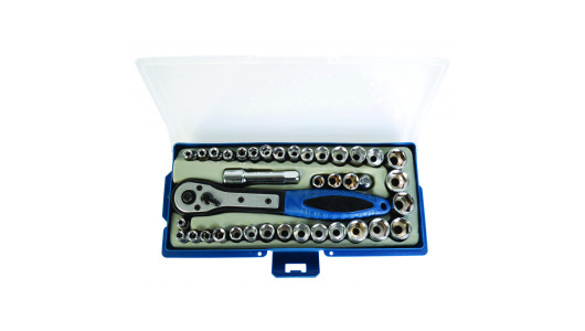 39pcs/Set socket wrench 1/4 4-15mm BS image