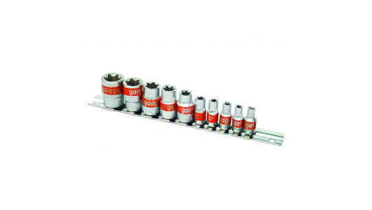 Вложки торкс 1/4" & 3/8" к-т 10бр CR-V GADGET image