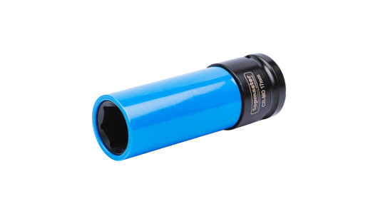 Color Coded Deep 6 Point Impact Socket 1/2" 17 mm TMP image