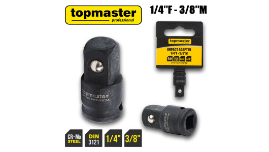 Адаптер ударен 1/4F-3/8M TMP image