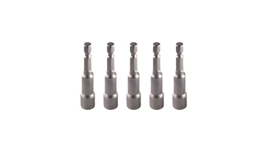 Set 5 biti cu tubulara 10x65 mm TMP image