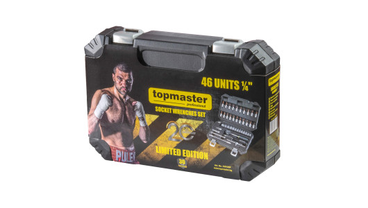 Комплект инструменти LIMITED EDITION 46 части 1/4" Topmaster Professional image