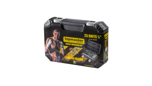 Комплект инструменти LIMITED EDITION 25 части 1/4" Topmaster Professional image