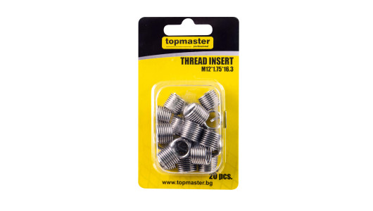 Thread insert M12*1.75*16.3 , 20pcs. TMP image