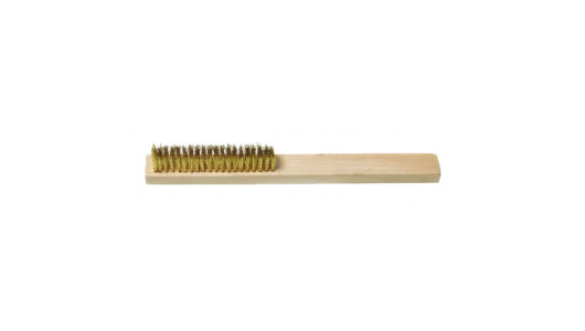 Четка телена 5 реда месинг Basic Skillco image