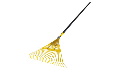 Lawn rake wooden handle 22 teeth TMP image