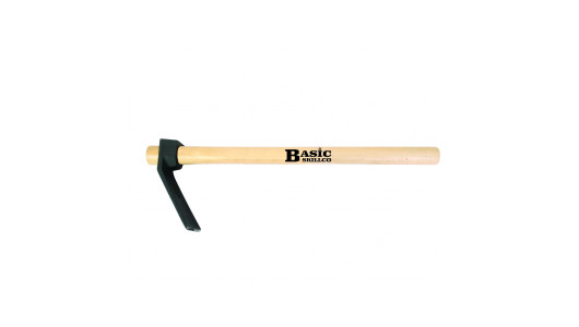 Adze with wooden handle 450mm 500g BS image