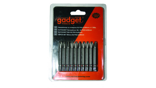 10pcs/Set biti S2 PH-2x50mm GD image