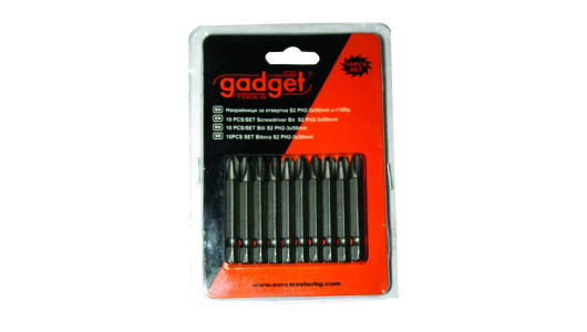 10 pcs/set Screwdriver bit S2 PH-3x50mm GD image