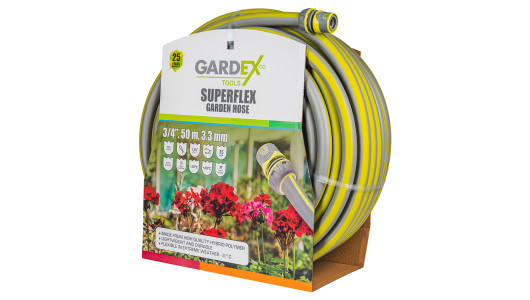 Маркуч градински SUPERFLEX 3/4", 50m, 3.3mm GARDEX image