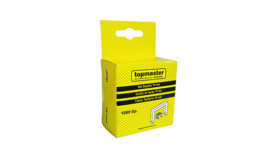 Скоби за такер 6mm / кутия 1000бр Topmaster Professional image