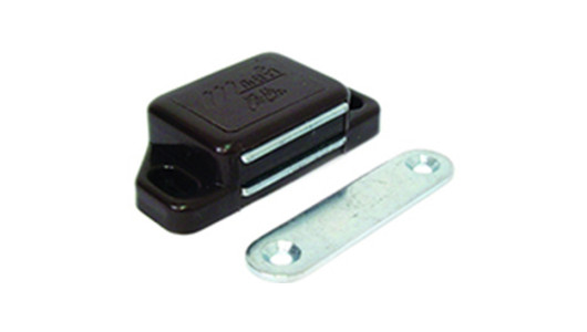 Cupboards magnet 60mm white color TS image