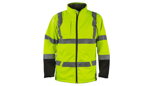 Geaca de lucru verde cu banda reflectorizanta soft XXL TMP image