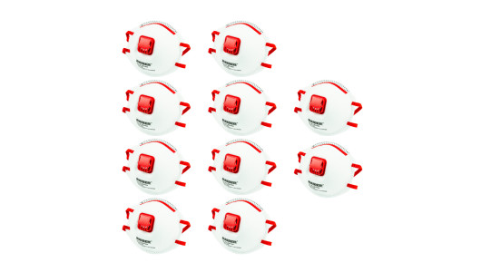Filtering Half Mask FFP2 with valve 10 pcs. RD image