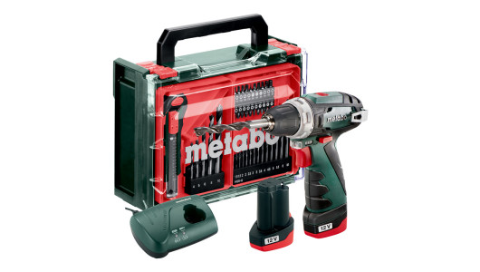 Винтоверт акум. 12V 34Nm METABO POWERMAXX BS 2x2Ah SET image