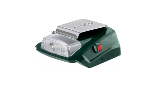 &Icirc;ncărcător de baterie USB. 2 A + felinar METABO PA 14.4-18 L image