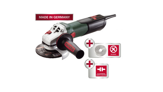 Ъглошлайф 125mm 900W METABO W 9-125 QUICK в куфар image