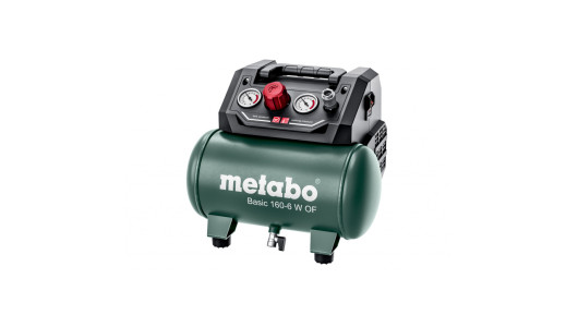 Compresor fără ulei 6 l 0.9kW METABO BASIC 160-6 W OF image