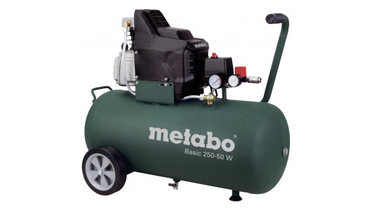 Компресор 50 л 1.5kW METABO BASIC 250-50 W image