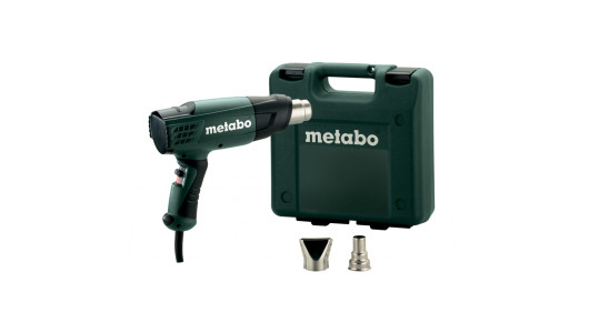 Pistol cu aer cald 1600W METABO H 16-500 &icirc;ntr-o valiză image