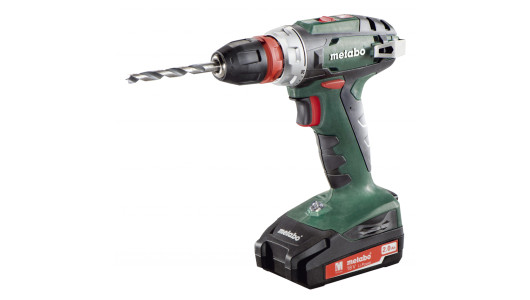 Винтоверт акум. 18V 48Nm METABO BS 18 QUICK 2x2.0AH image