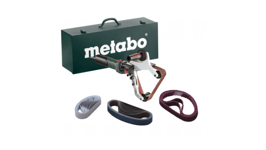 Шлайф лентов за тръби 1550W 40x760mm METABO RBE 15-180 Set image