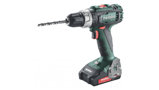 Винтоверт акум. 18V 50Nm METABO BS 18 L 2X2.0Ah image