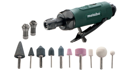 Шлайф прав пневматичен METABO DG 25 SET image